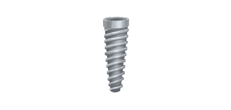 Dental implant rod