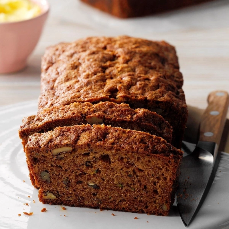 Zucchini apple bread