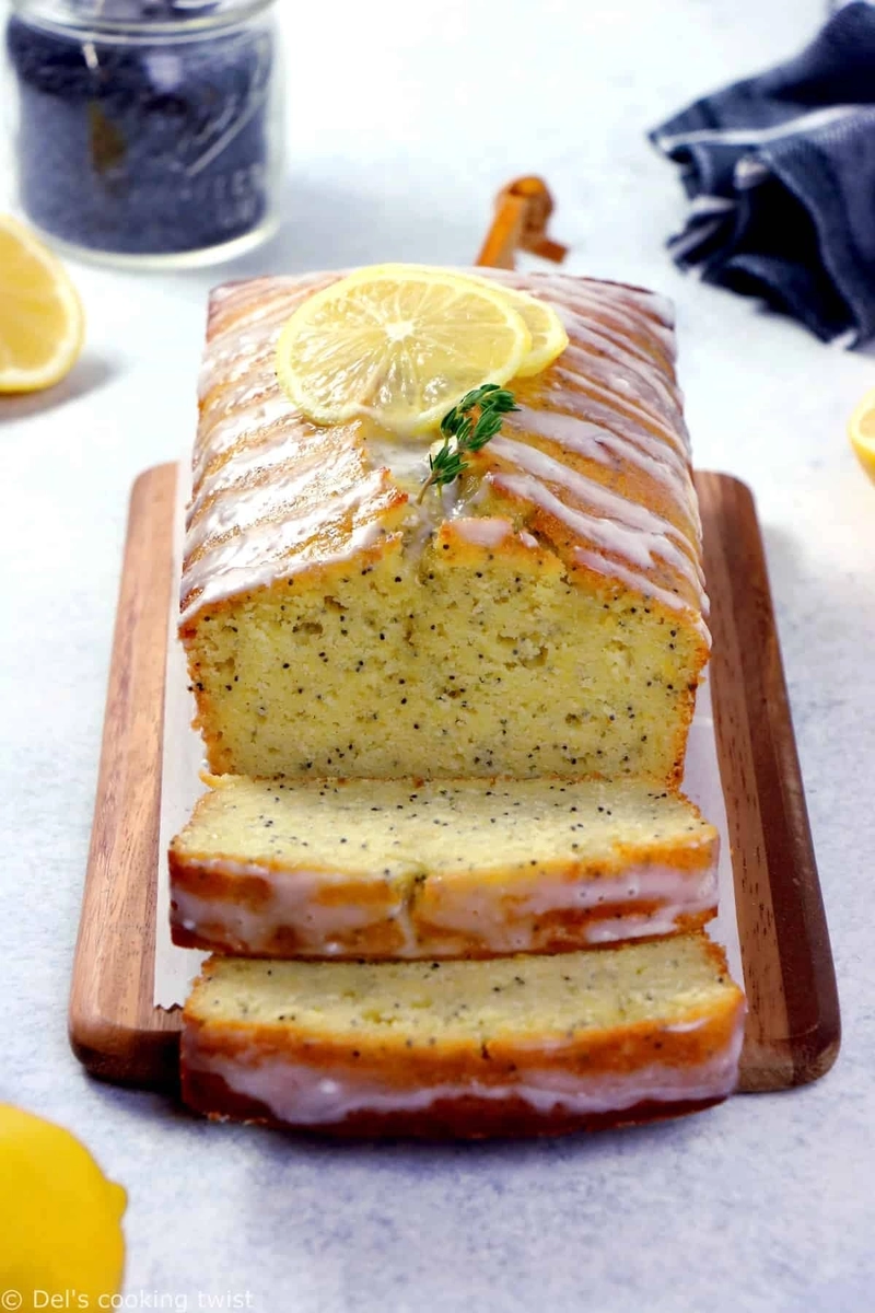 Lemon poppy seed loaf