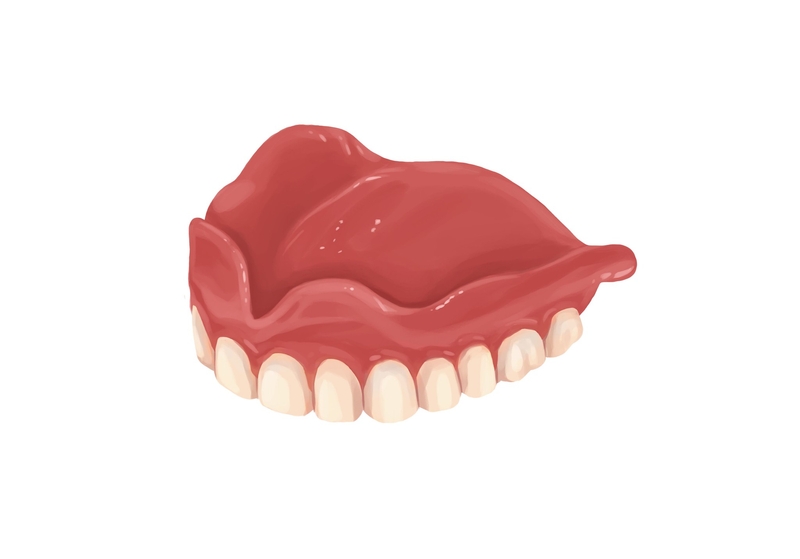 upper dentures in one day