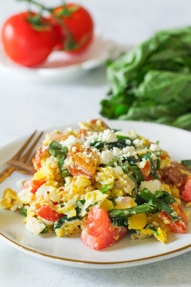 Italian egg scramble